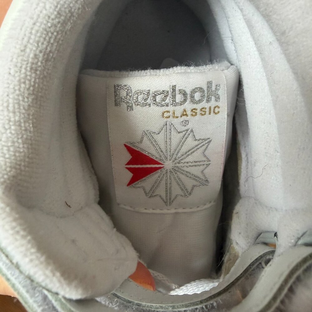 Reebok Freestyle Classic White High Top Sneakers Women's Size 7 - Picture 5 of 8